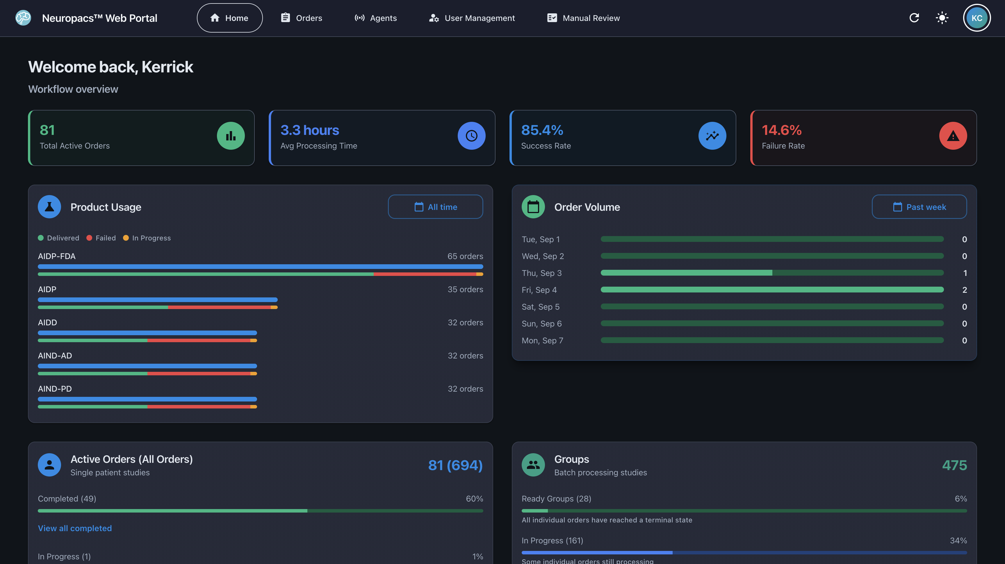 Landing Page