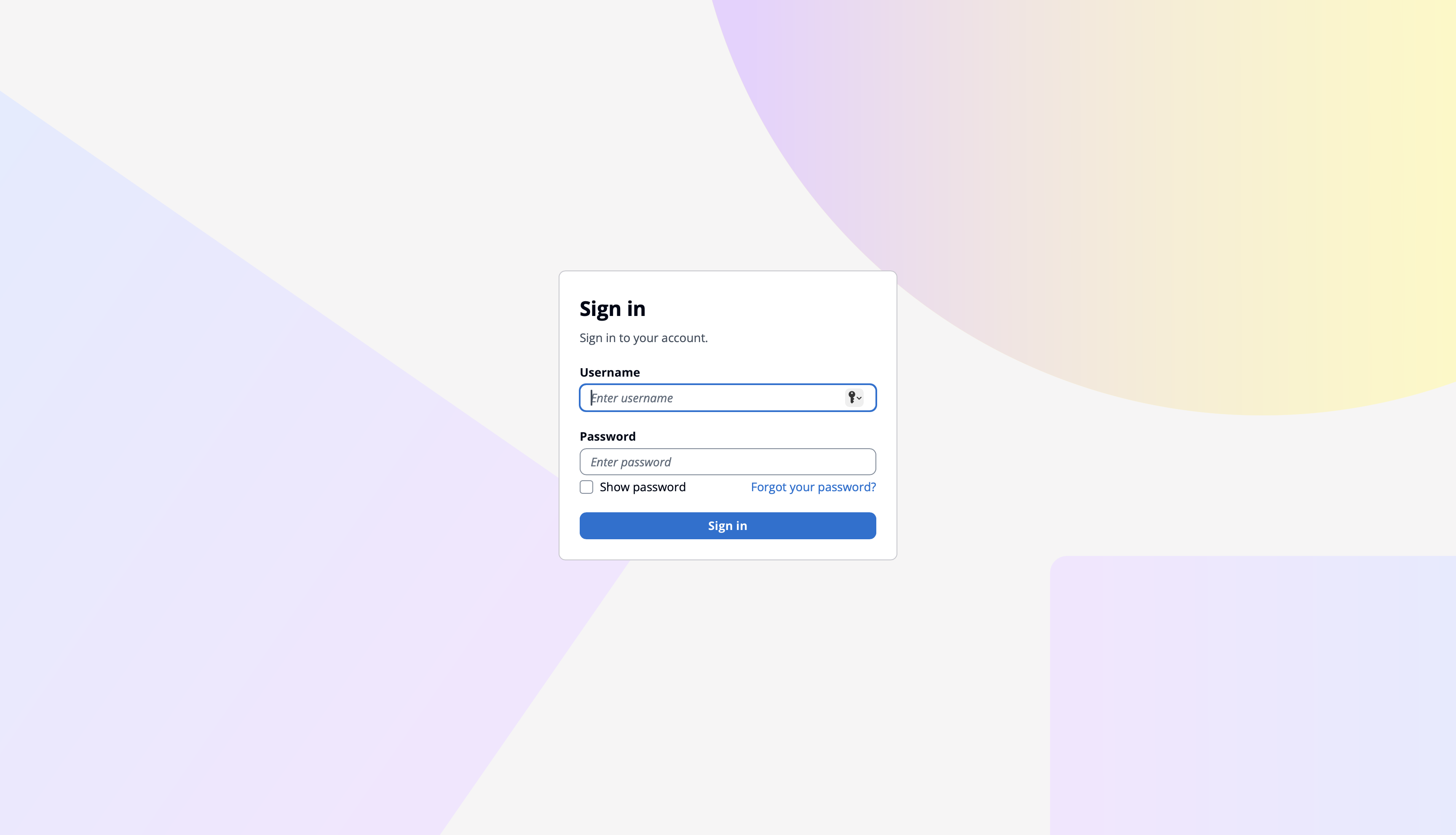 Login Page